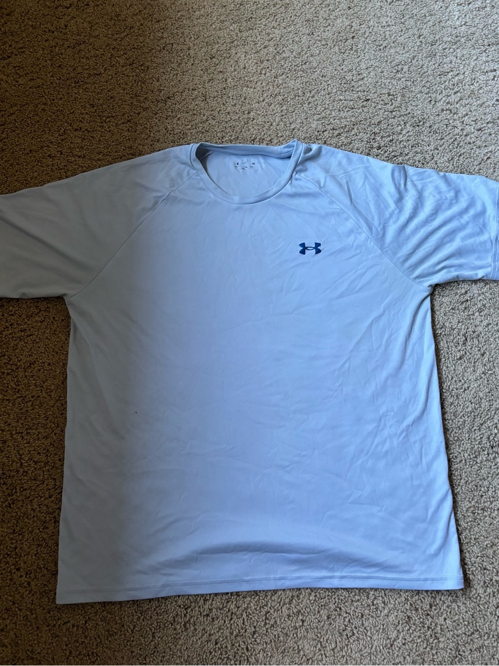 Under Armour Light Blue Short-Sleeve Performance Tee